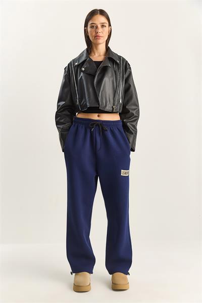 Kadın Basic Jogger Relaxed Polarlı Eşofman Altı 60283860 - Lacivert