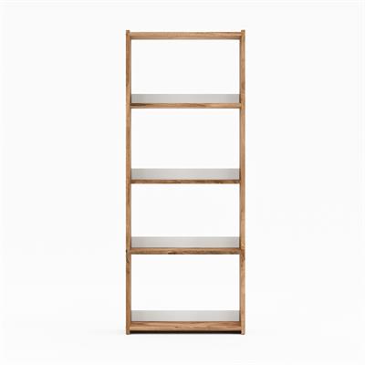  KTS3E Modern 5 Raflı Kitaplık - 54x155cm - Çam