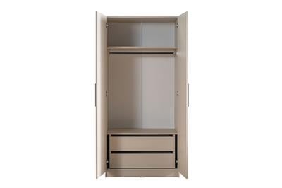 Ceramical GRE2 2 Kapaklı Dolap Gardrop - Vizon Bej
