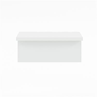 Ceramical KLS Ayarlanabilir Koltuk Sehpası Yan Sehpa - Beyaz