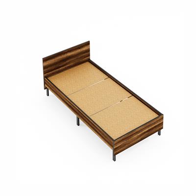 Ceramical KR1 Tek Kişilik Karyola - 90x190 - Ceviz