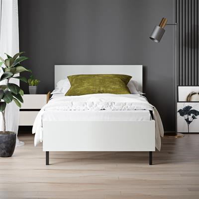 Ceramical KR1 Tek Kişilik Karyola - 90x190 - Beyaz