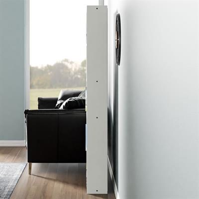 Ceramical KTS2 Modern 5 Raflı Kitaplık - 60x180cm - Beyaz