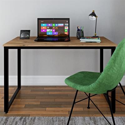 Ceramical MS1 Metal Ayaklı Çalışma Masası - 120cm - Çam