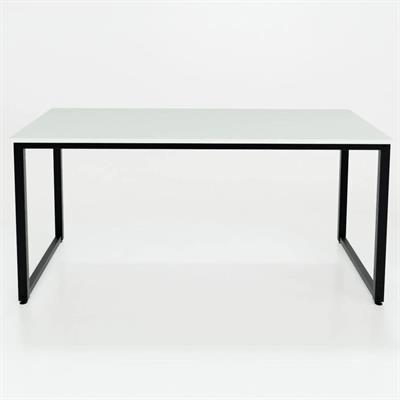 Ceramical MS1 Metal Ayaklı Çalışma Masası - 160cm - Beyaz