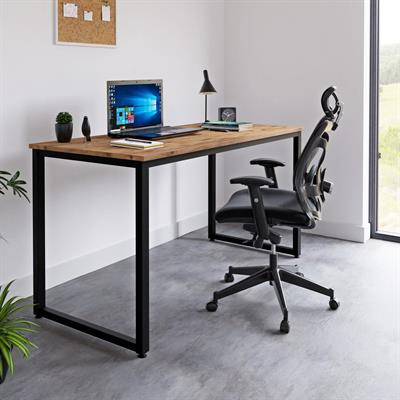 Ceramical MS1 Metal Ayaklı Çalışma Masası - 140cm - Çam