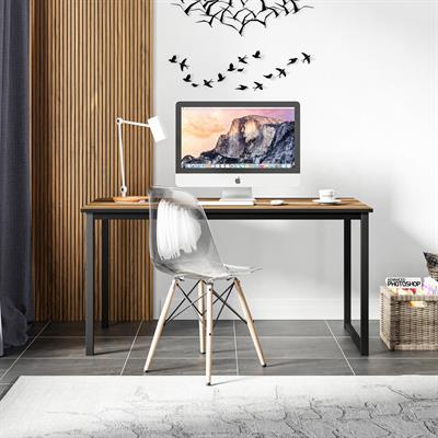 Ceramical MS1 Metal Ayaklı Çalışma Masası - 140cm - Ceviz