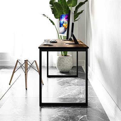 Ceramical MS1 Metal Ayaklı Çalışma Masası - 160cm - Ceviz