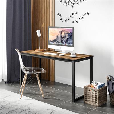 Ceramical MS1 Metal Ayaklı Çalışma Masası - 140cm - Ceviz