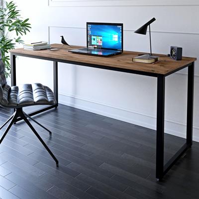 Ceramical MS1 Metal Ayaklı Çalışma Masası - 160cm - Çam