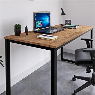 Ceramical MS1 Metal Ayaklı Çalışma Masası - 140cm - Çam