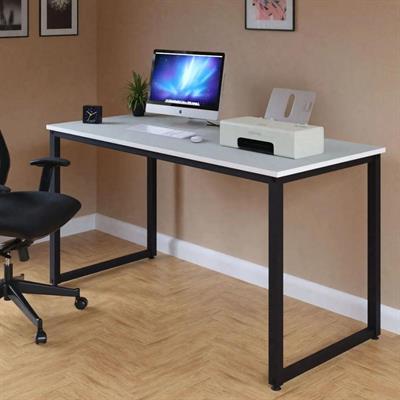 Ceramical MS1 Metal Ayaklı Çalışma Masası - 140cm - Beyaz