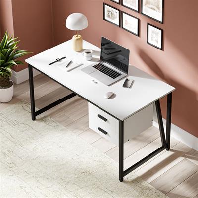 Ceramical MS2C Çalışma Masası, Ofis Masası - 70x140 cm - Beyaz