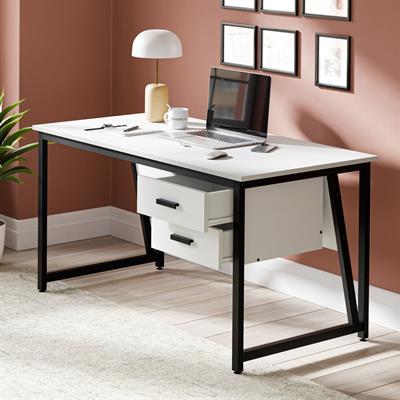 Ceramical MS2C Çalışma Masası, Ofis Masası - 70x140 cm - Beyaz