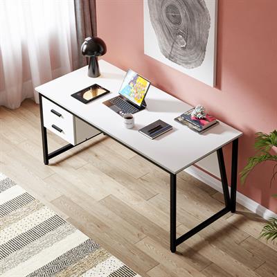 Ceramical MS2C Çalışma Masası,Ofis Masası - 70x160 Cm - Beyaz