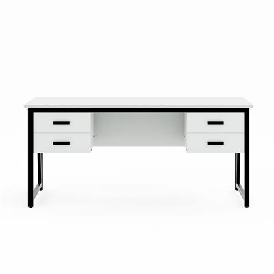 Ceramical MS2C Çalışma Masası,Ofis Masası - 4 Çekmeceli - 70x160 Cm - Beyaz