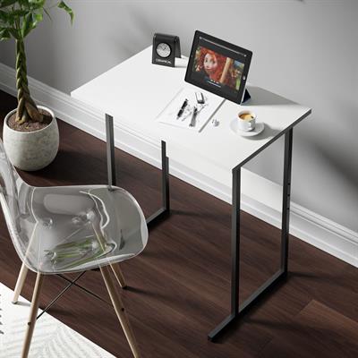 Ceramical MSE2 Metal Ayaklı Çalışma Masası - Beyaz