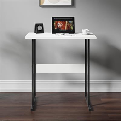 Ceramical MSE2 Metal Ayaklı Çalışma Masası - Beyaz