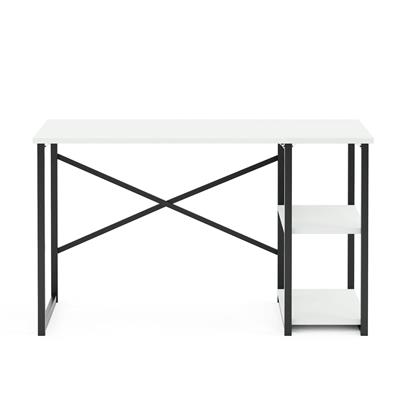 Ceramical MSR Raflı Çalışma Masası - 60x120cm - Beyaz
