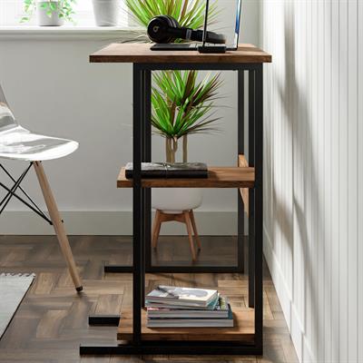 Ceramical MSR2 Metal Ayaklı Bilgisayar Çalışma Masası - Çam