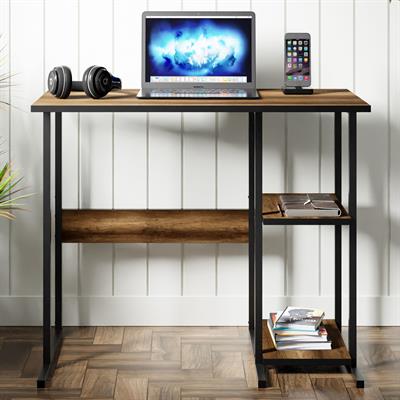 Ceramical MSR2 Metal Ayaklı Bilgisayar Çalışma Masası - Ceviz