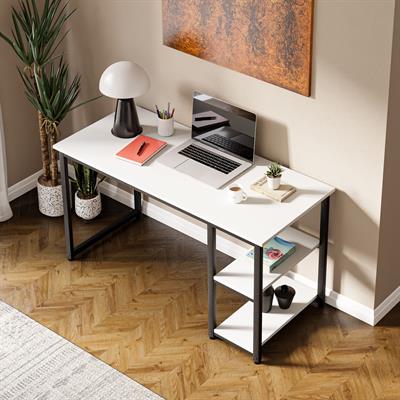 Ceramical MSRT Çalışma Masası - 60x140 cm - Beyaz