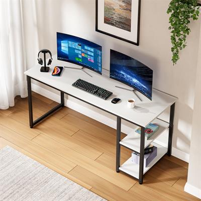 Ceramical MSRT Çalışma Masası - 60x160 cm - Beyaz