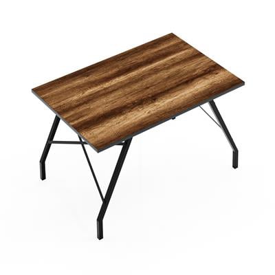 Ceramical OS2 Modern Metal Ayaklı Orta Sehpa - Ceviz