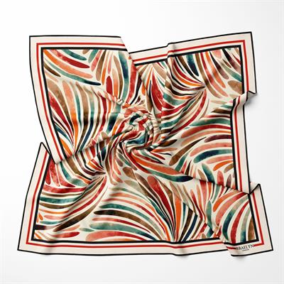 AURORA SWIRL TWILL İPEK EŞARP 