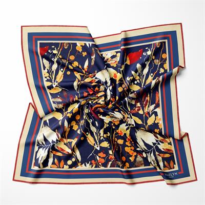AUTUMN REVERIE TWILL İPEK EŞARP 