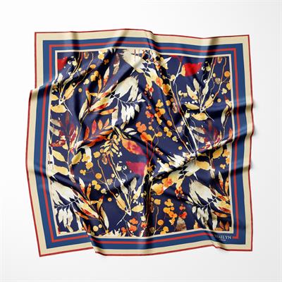 AUTUMN REVERIE TWILL İPEK EŞARP 