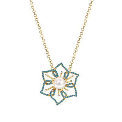 AZURE BLOOM KOLYE 