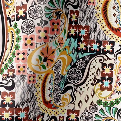 BOHEMIAN MOSAIC TWILL İPEK EŞARP 
