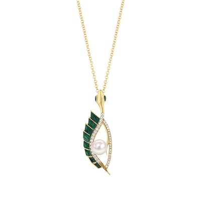 EMERALD VEIL KOLYE 