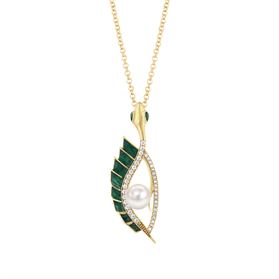 EMERALD VEIL KOLYE 
