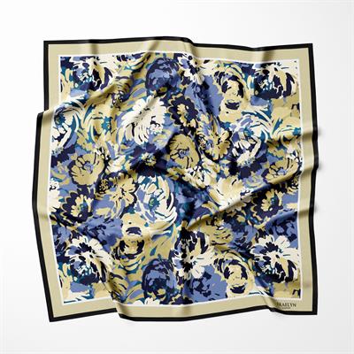 DUSK PETALS TWILL İPEK EŞARP 