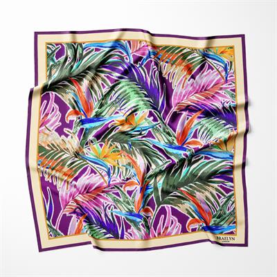 EXOTIC PARADISE TWILL İPEK EŞARP 