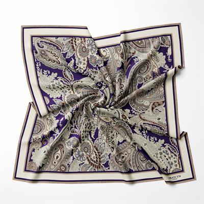 IMPERIAL PAISLEY TWILL İPEK EŞARP 
