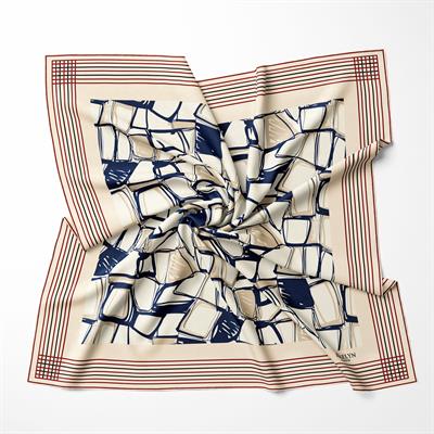 MOSAIC MIRAGE TWILL İPEK EŞARP 