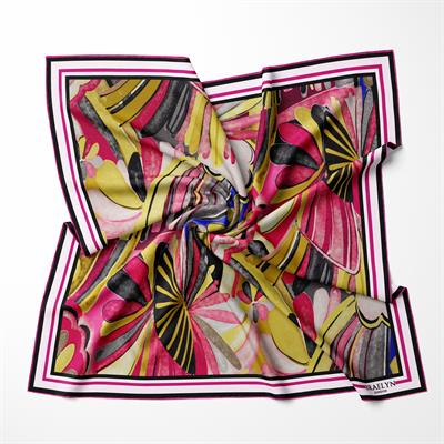 RADIANT WHIRL TWILL İPEK EŞARP 