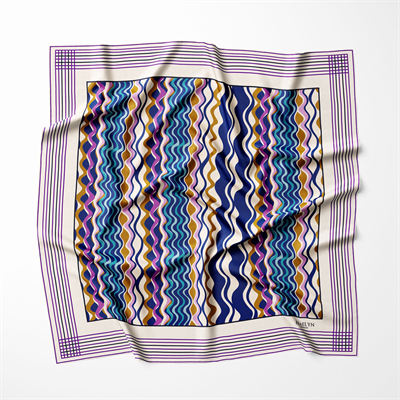 RHYTHM WAVE TWILL İPEK EŞARP 