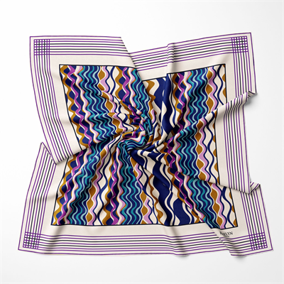 RHYTHM WAVE TWILL İPEK EŞARP 