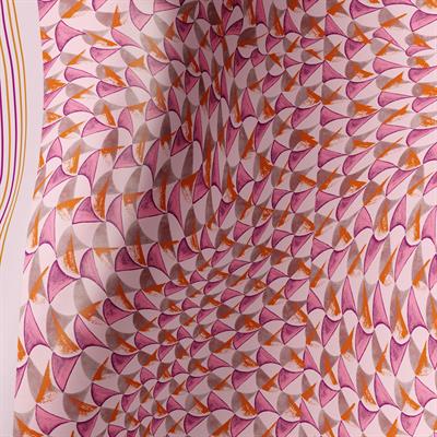 ROSE WHIRL TWILL İPEK EŞARP 