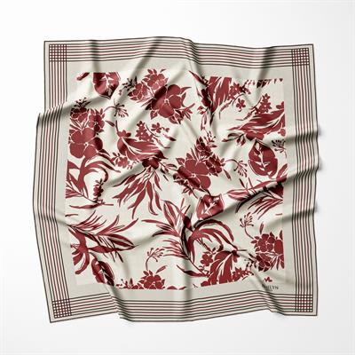 ROUGE BOTANICA TWILL İPEK EŞARP