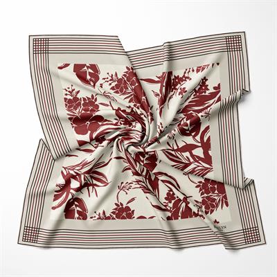 ROUGE BOTANICA TWILL İPEK EŞARP