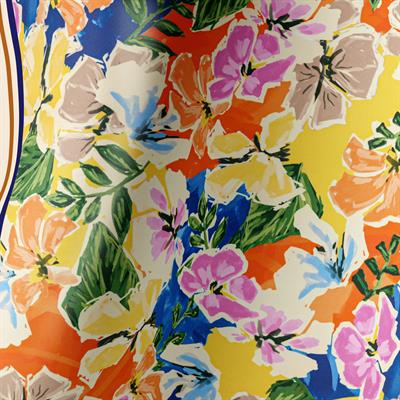 SUNNY BLOOM TWILL İPEK EŞARP 