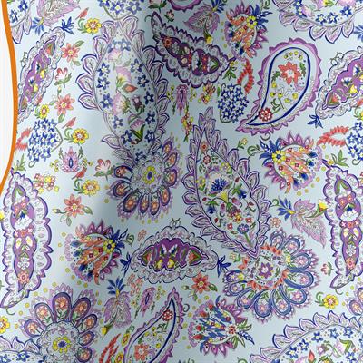 VIOLET CHARM TWILL İPEK EŞARP 