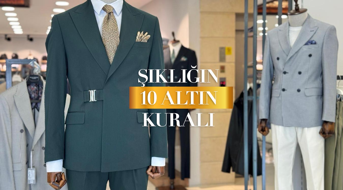 Erkek Giyiminde Bilinmesi Gerekenler: Şıklığın 10 Altın Kuralı