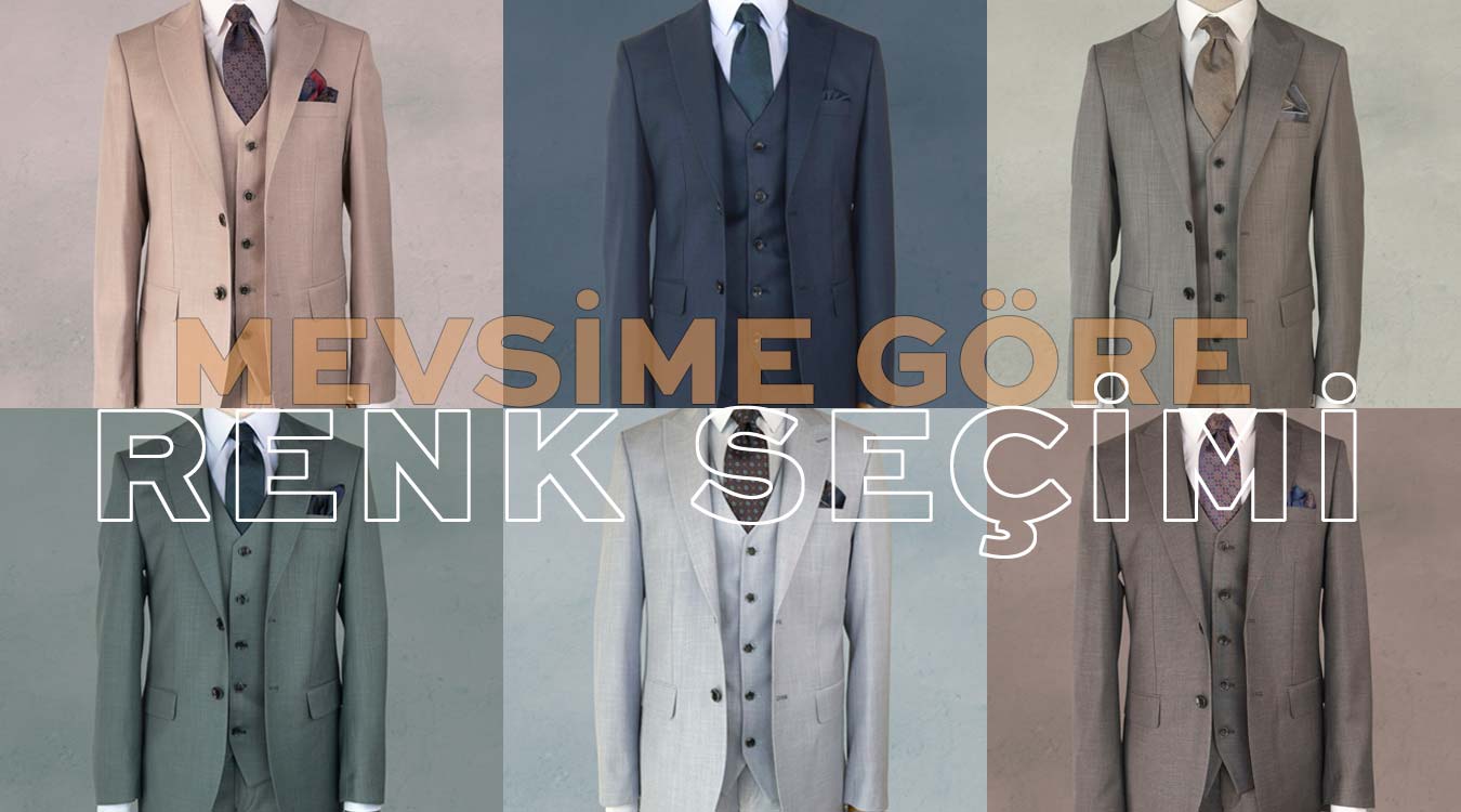 Mevsimlere ve Ortama Göre Erkek Giyiminde Doğru Renk Seçimi