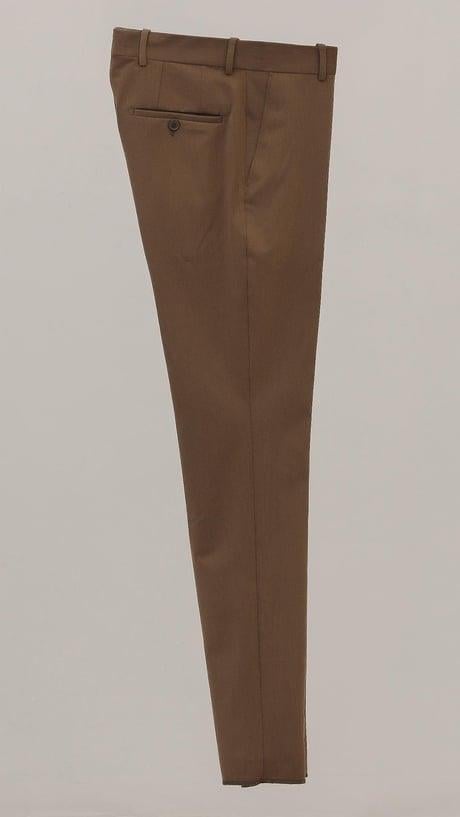 Slim Fit Yandan Cepli Pilesiz Tarçın Renk Pantolon